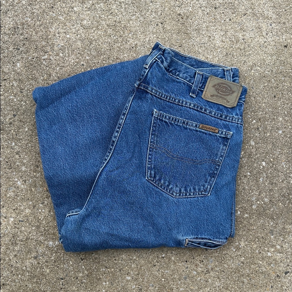 Dickies Relaxed Fit Blue Jeans
